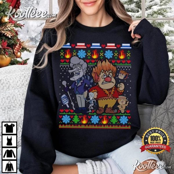 Miser Brothers Heat And Snow Christmas T-Shirt
