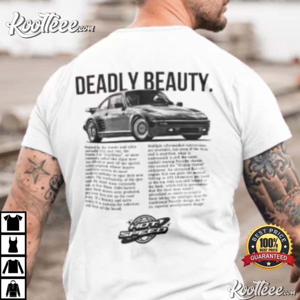 Porsche 930 Turbo Deadly Beauty T-Shirt