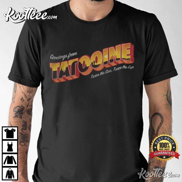Star Wars Tatooine Sunset T-Shirt