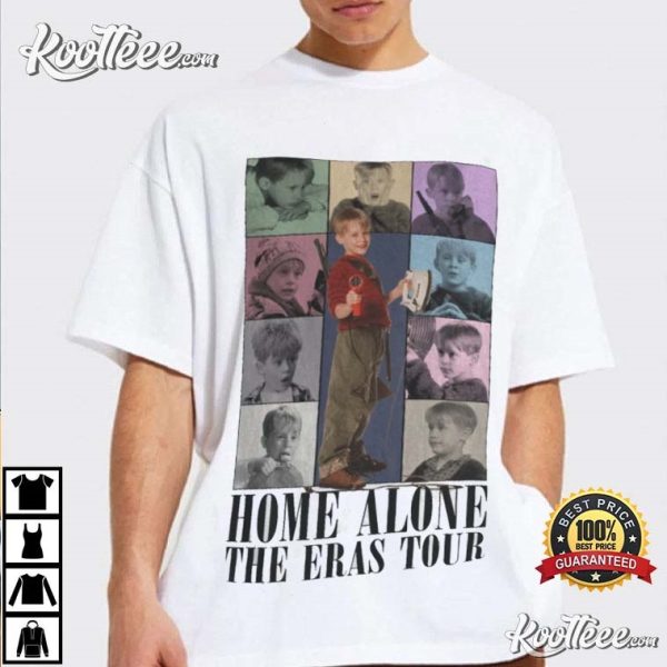 Home Alone Kevin Mccallister The Eras Tour T-Shirt