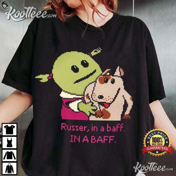 Nanalan And Russell Dog Meme T-Shirt