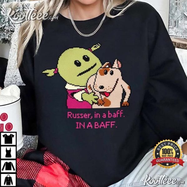 Nanalan And Russell Dog Meme T-Shirt