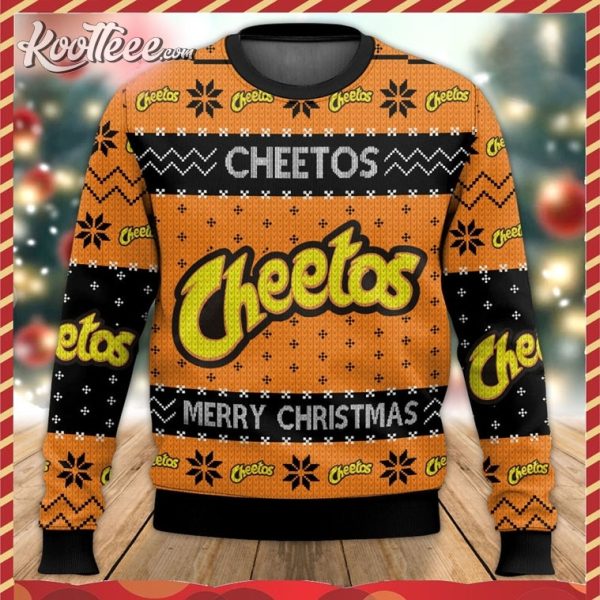 Cheetos Snack Brand Ugly Sweater