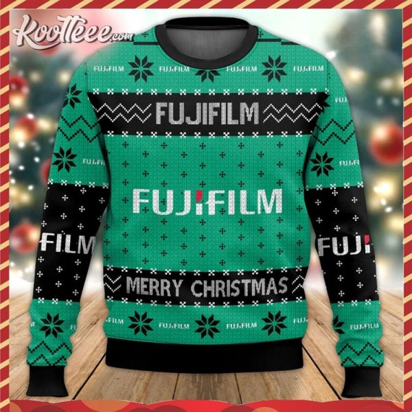 Fujifilm Camera Brand Ugly Sweater