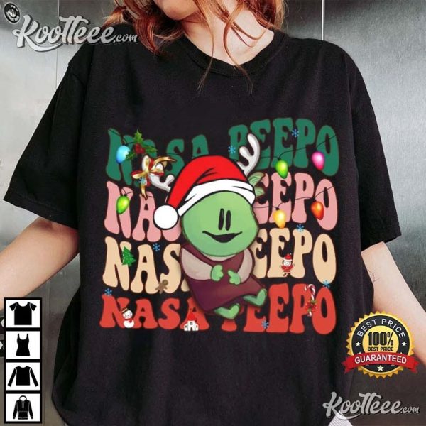 Nasa Peepo Nanalan Christmas T-Shirt