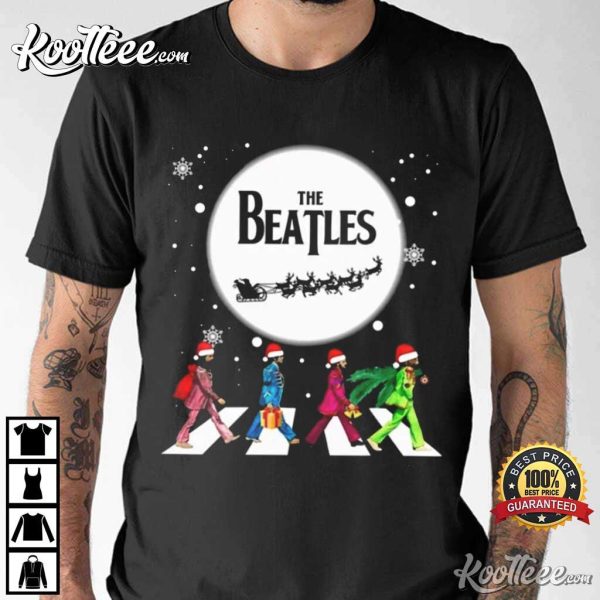 The Beatles Abbey Road Christmas T-Shirt