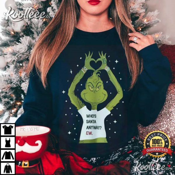 Grinch Who’s Santa Anyway Swifties Gift T-Shirt