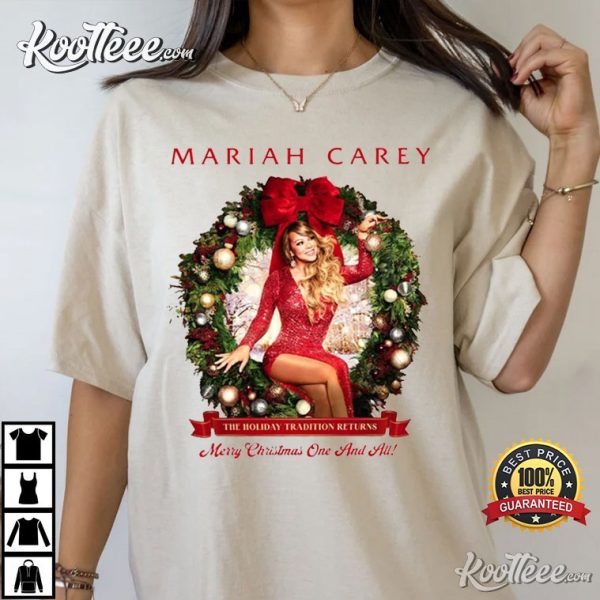 Mariah Carey Merry Christmas One And All T-Shirt