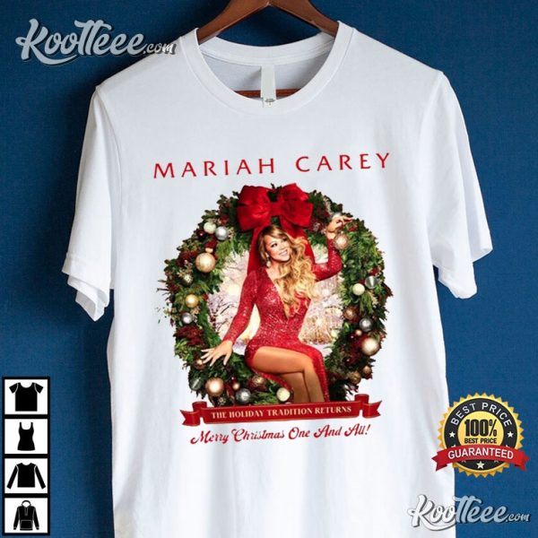 Mariah Carey Merry Christmas One And All T-Shirt