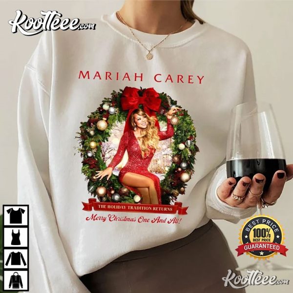 Mariah Carey Merry Christmas One And All T-Shirt