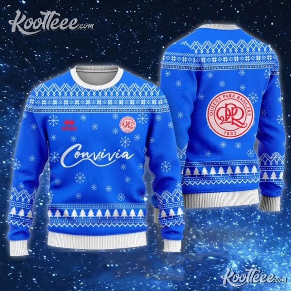 Queens Park Rangers Convivia Ugly Christmas Sweater