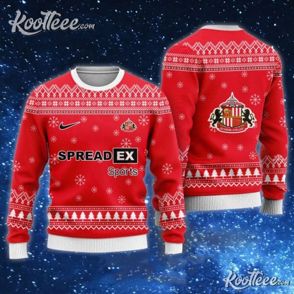 Sunderland AFC Spreadex Sports Ugly Christmas Sweater