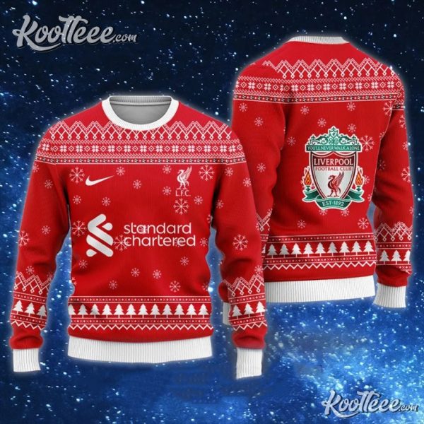 Liverpool Standard Chartered Ugly Christmas Sweater