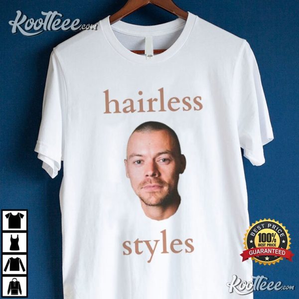 Harry Styles Buzzcut Hairless Styles T-Shirt