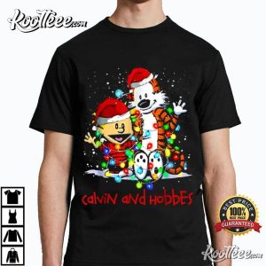 Calvin And Hobbes Christmas T-Shirt Calvin And Hobbes Christmas T Shirt (2)