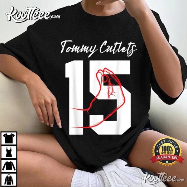 Tommy Cutlets Football Italian Hand T-Shirt