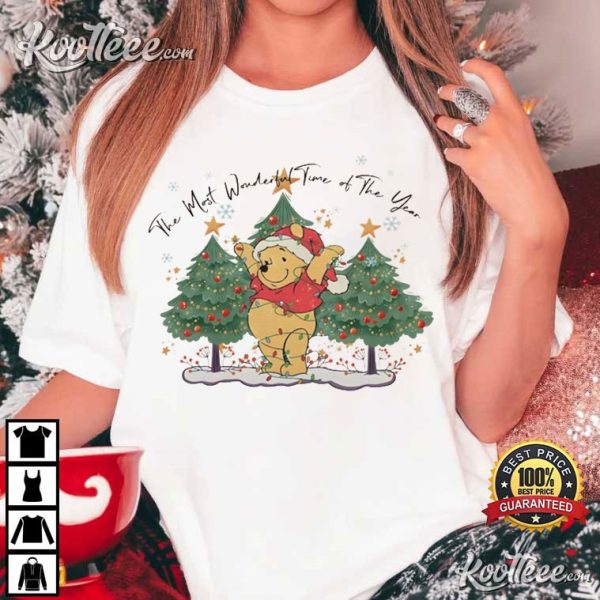 Winnie The Pooh Christmas T-Shirt