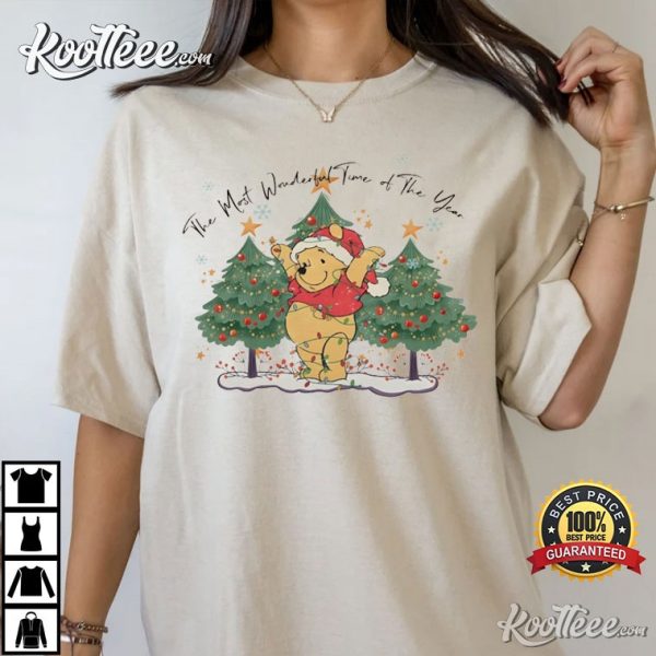 Winnie The Pooh Christmas T-Shirt