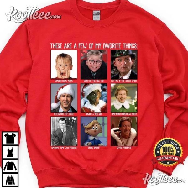 Christmas Movies Characters T-Shirt