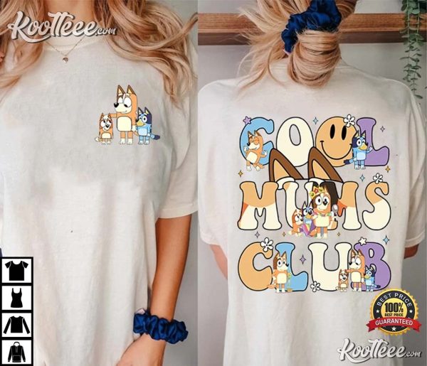 Bluey Cool Mum Club T-Shirt
