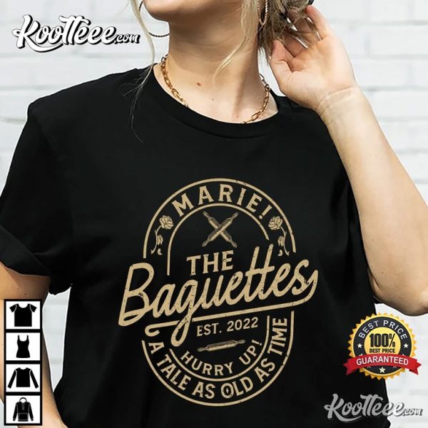 Marie The Baguettes Beauty and the Beast T-Shirt