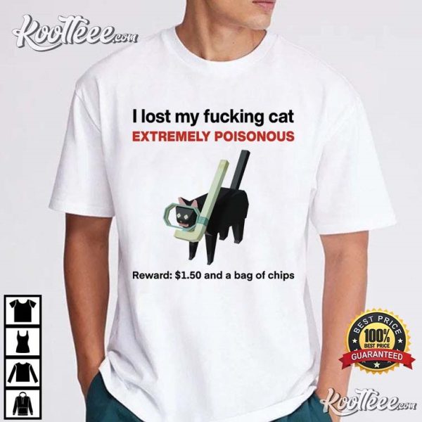 I Lost My Cat Meme T-Shirt