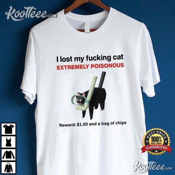 I Lost My Cat Meme T-Shirt
