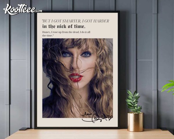 Taylor 2023 TIME Person Of The Year Poster