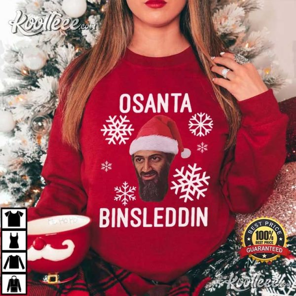 Osama Bin Laden Funny Christmas T-Shirt