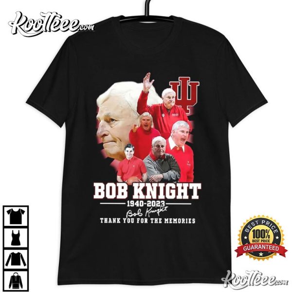 Bob Knight 1940-2023 Basketball Coach T-Shirt
