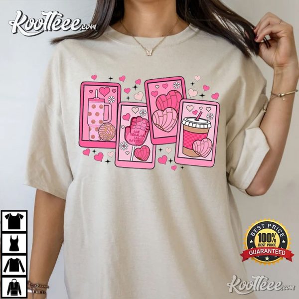 Cafecito y Chisme Valentine’s Day T-Shirt