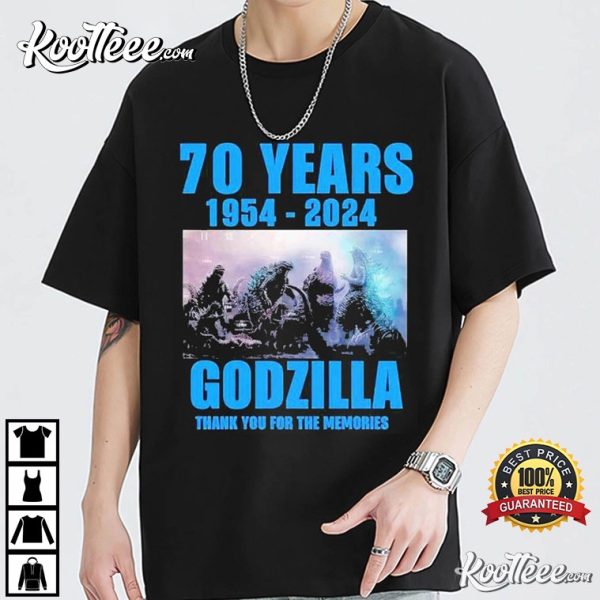 Godzilla 70 Years Memories T-Shirt