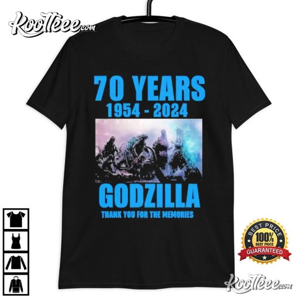 Godzilla 70 Years Memories T-Shirt