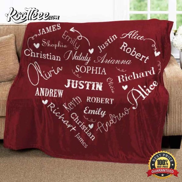 All Lover in One Custom Name Blanket