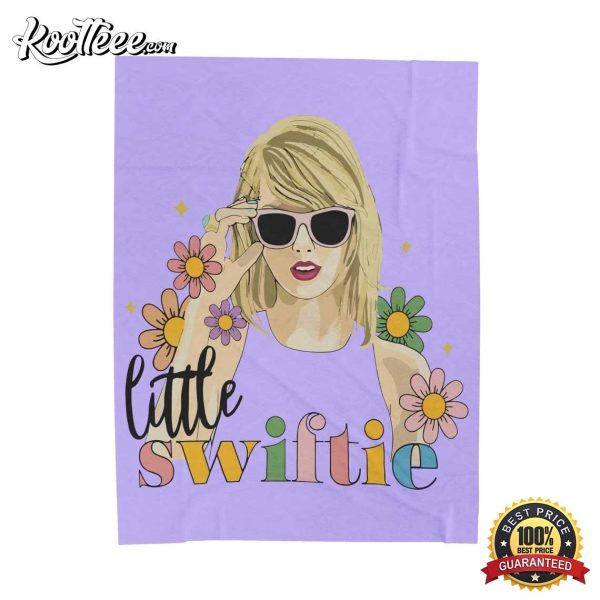 Little Swiftie Flower Fleece Blanket
