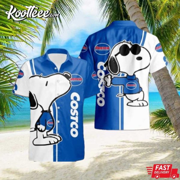 Snoopy Costco Hawaiian Shirt