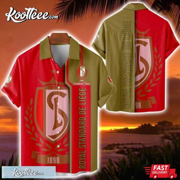 Royal Standard de Liege Custom Name Hawaiian Shirt