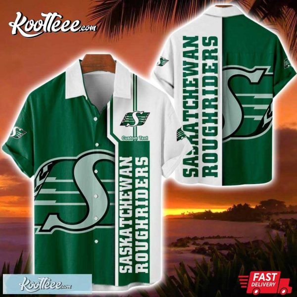 Saskatchewan Roughriders Custom Name Hawaiian Shirt