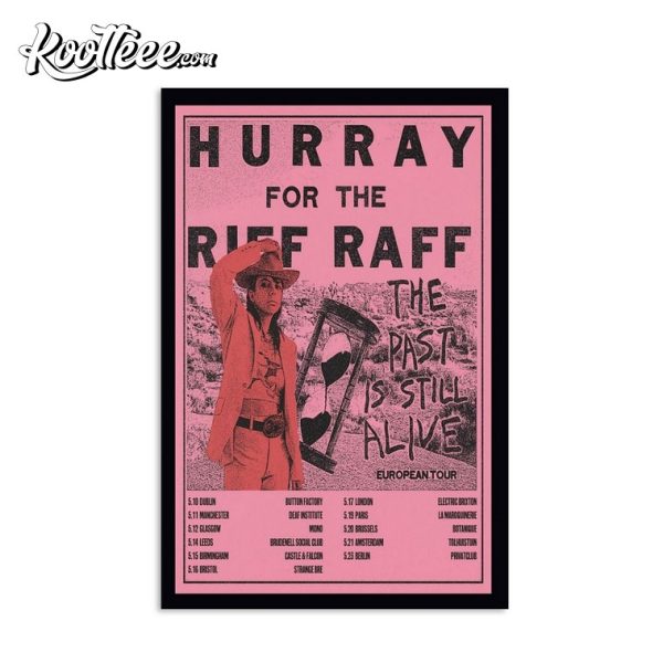Riff Raff European 2024 Tour Poster