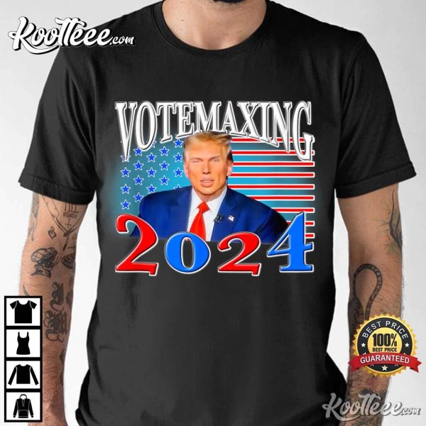 VoteMaxxing 2024 Donald Trump T-Shirt