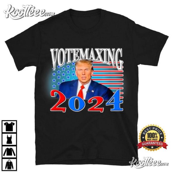 VoteMaxxing 2024 Donald Trump T-Shirt