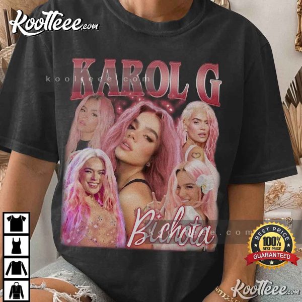 Karol G Colombian Singer Vintage T-Shirt