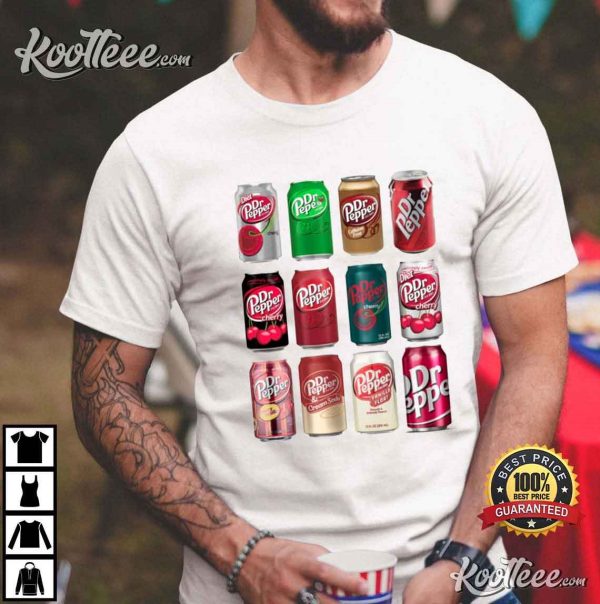 Dr Pepper Coke Soda Can T-Shirt