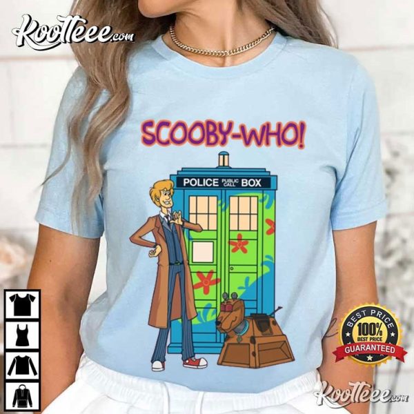 Scooby Doo Doctor Who Tardis Police Box T-Shirt