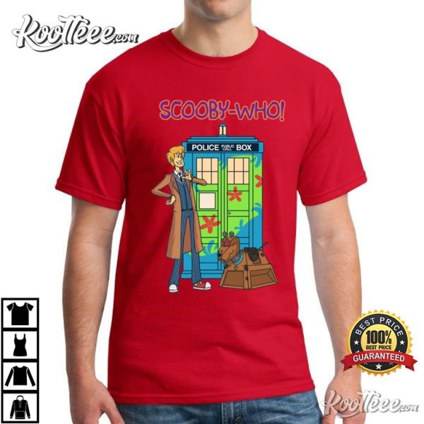 Scooby Doo Doctor Who Tardis Police Box T-Shirt