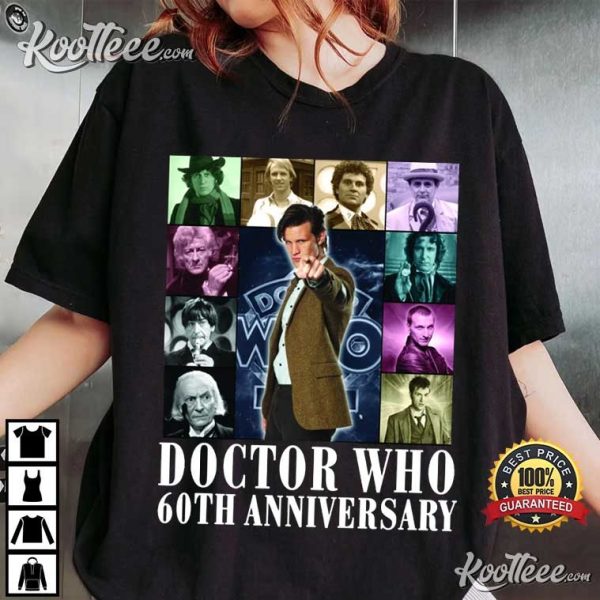 Doctor Who 60th Anniversary 1963-2023 T-Shirt