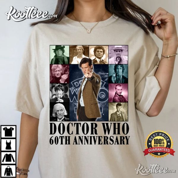 Doctor Who 60th Anniversary 1963-2023 T-Shirt