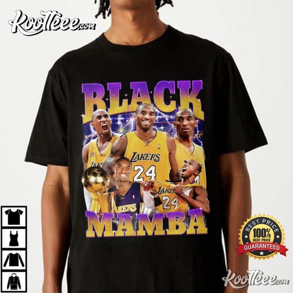 Kobe Bryant Black Mamba T-Shirt