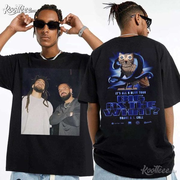Drake x J Cole Big As The What Tour Merch T-Shirt