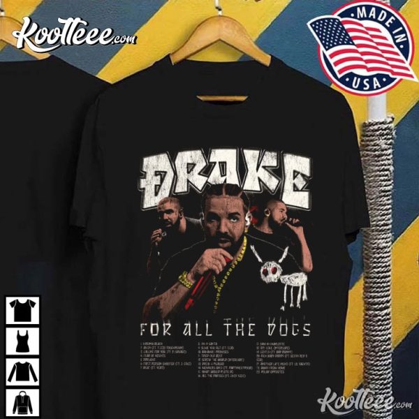Drake For All The Dogs Album T-Shirt
